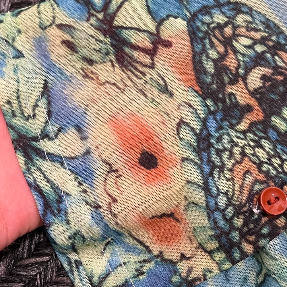 Button Up Collared Top - image 3